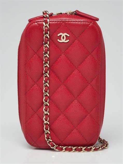 chanel chain around phone holder|Chanel clutch with hand strap.